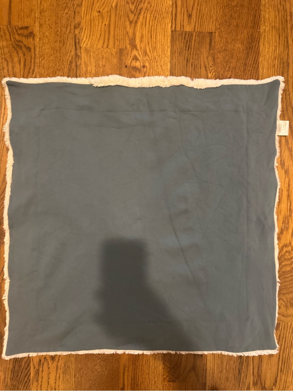 Lou Lou and Company COZY BLANKET small size 24x24 ocean blue